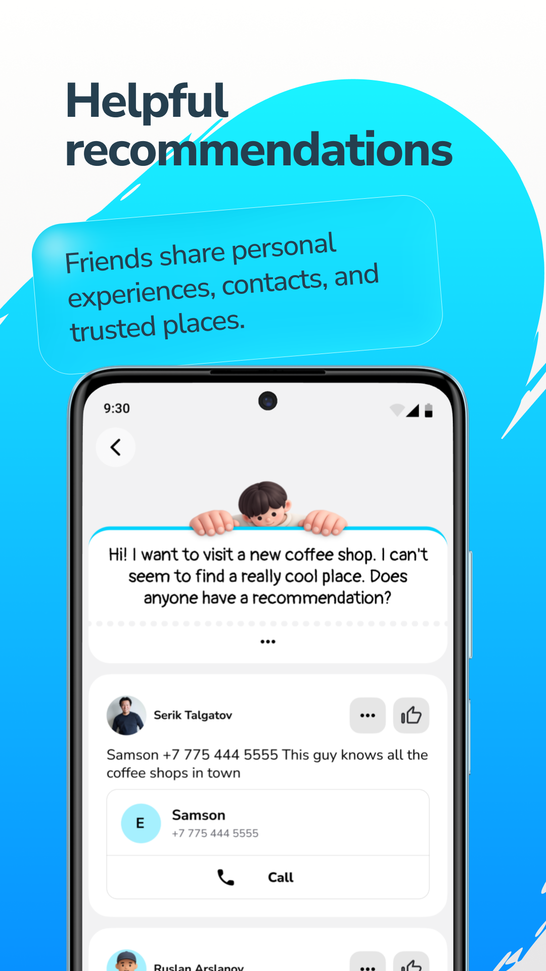 Connect with friends